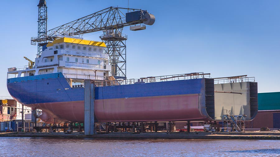 越南为外国公司造船：市场范围