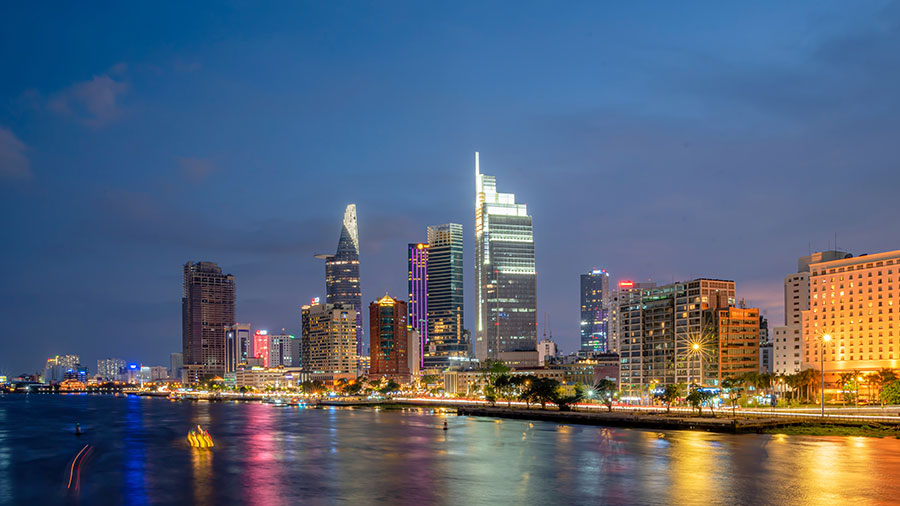 越南在2022年的主要经济区的表现