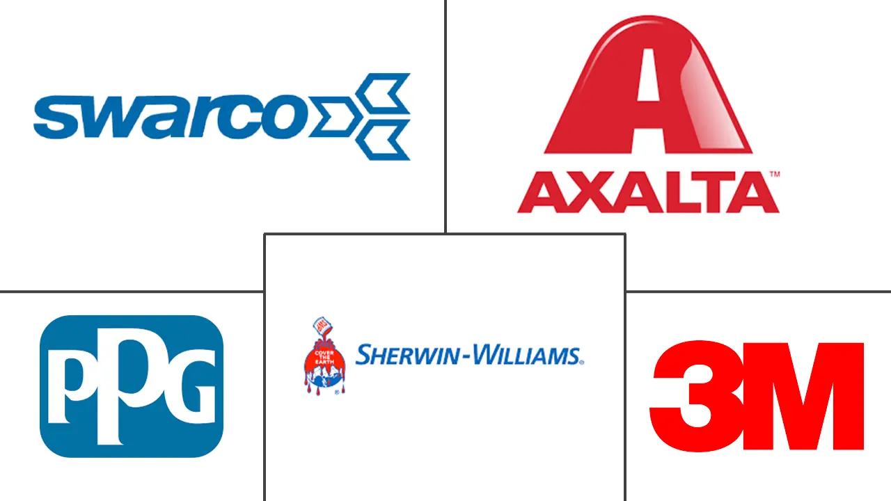 交通道路标线涂料市场规模及份额