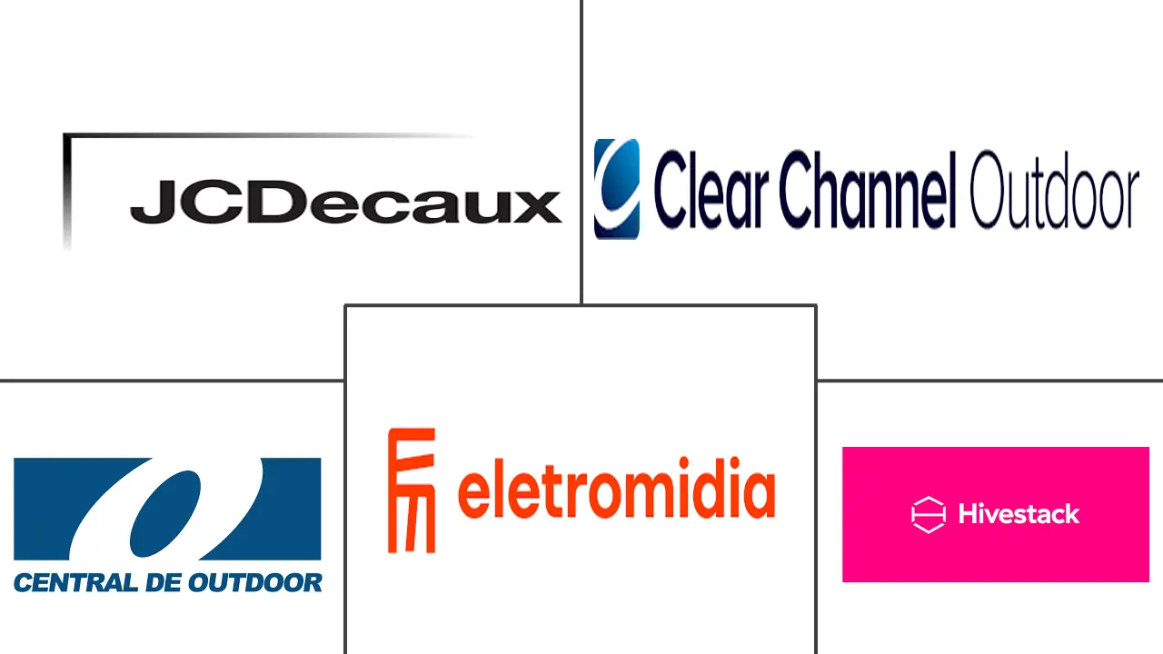 巴西 OOH 和 DOOH 市场规模和份额