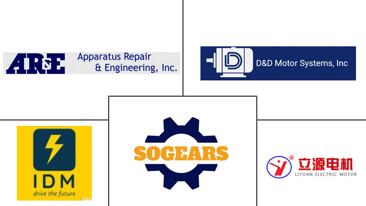 分别令人兴奋的电机市场规模和份额