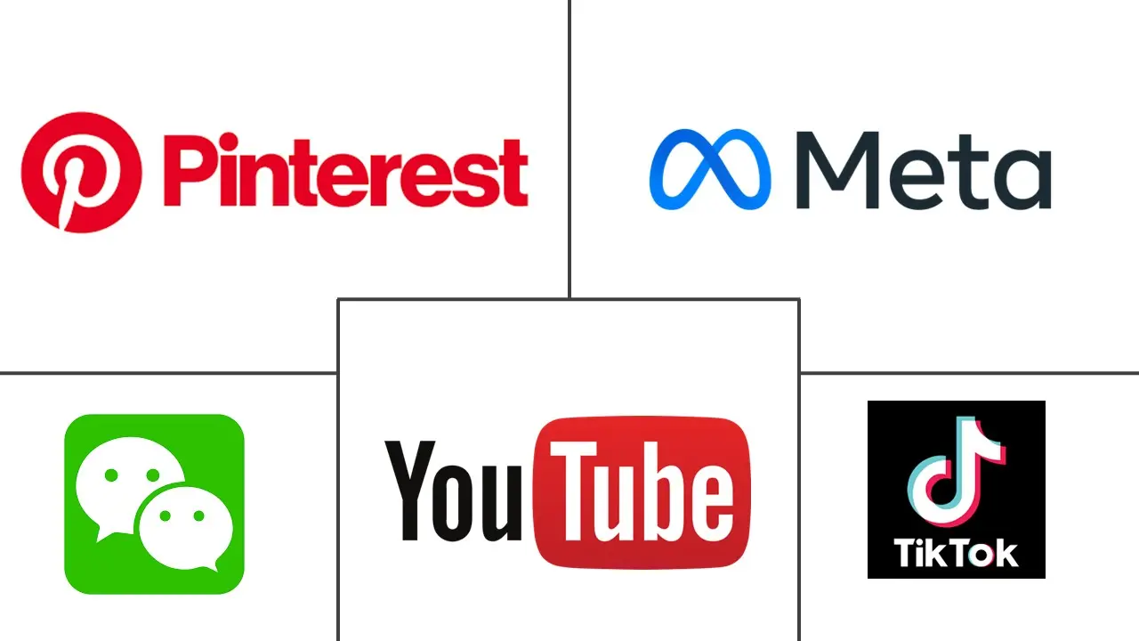 全球社交网络市场规模及份额