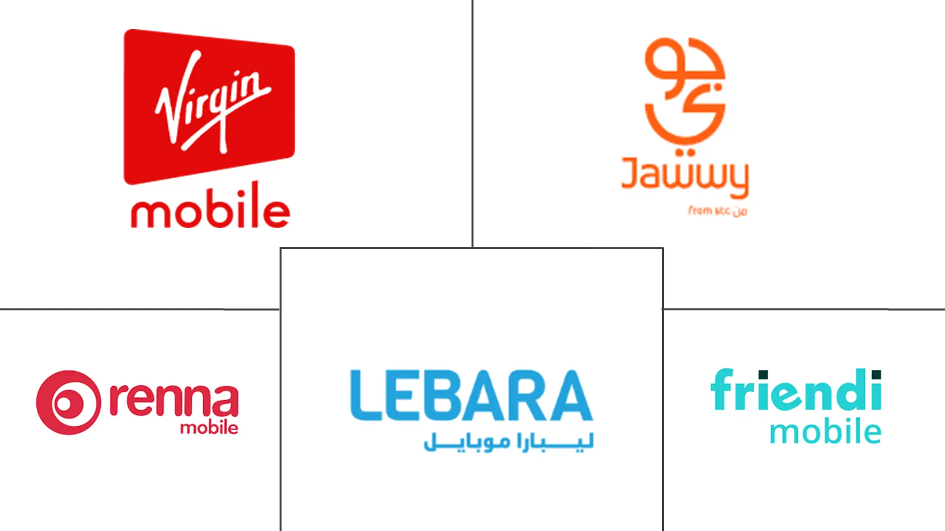 中东和北非移动虚拟网络运营商市场规模和份额分析