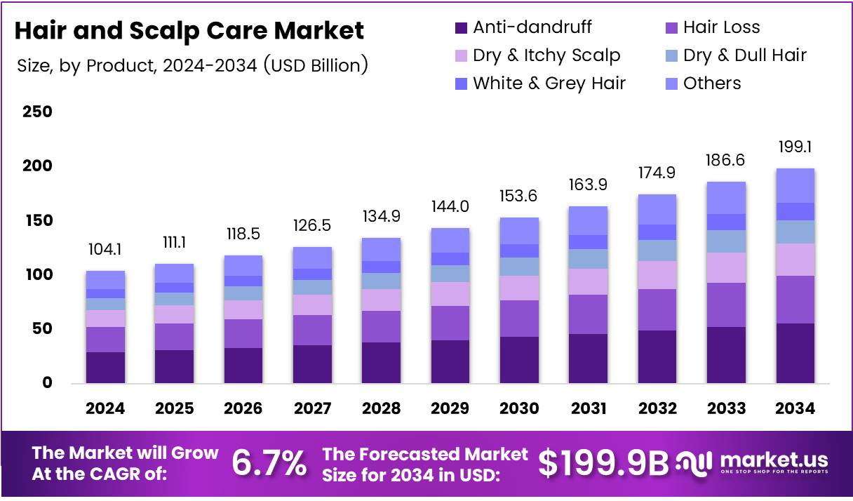 头发和头皮护理市场(2025-2034)