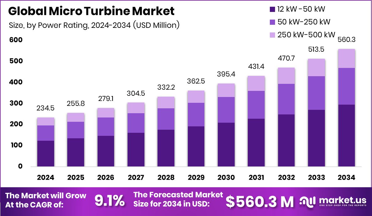 微型涡轮机市场(2025-2034)