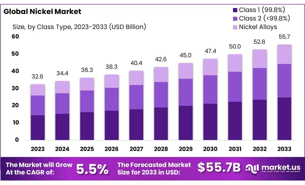 镍市场(2024-2033)