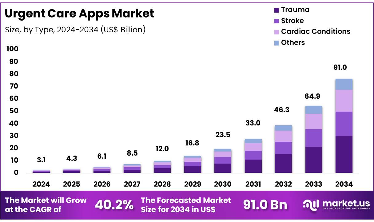 紧急护理应用程序市场(2025-2034)