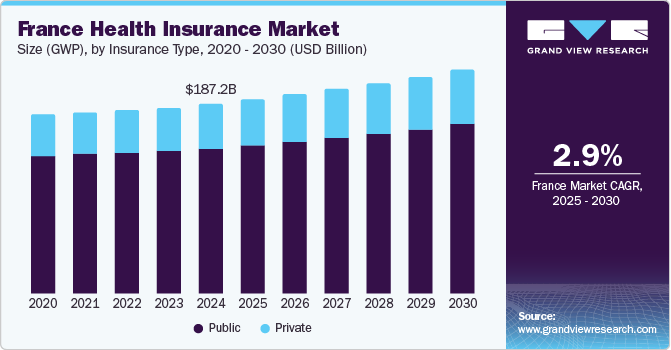 法国健康保险市场（2025 - 2030）