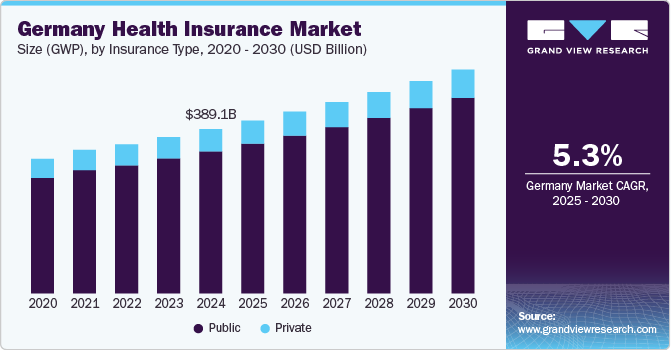 德国健康保险市场（2025 - 2030）
