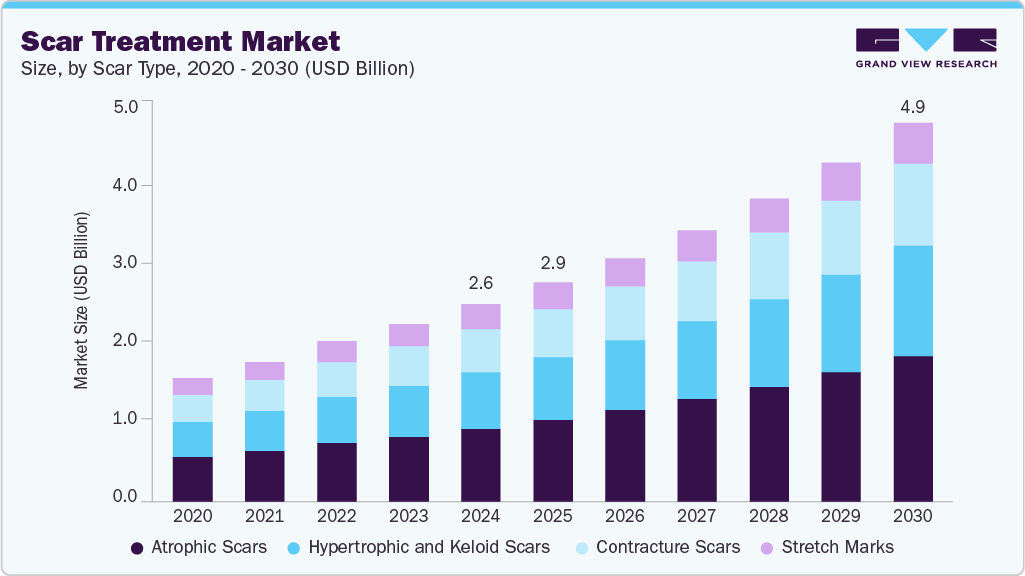 疤痕治疗市场（2025 - 2030）