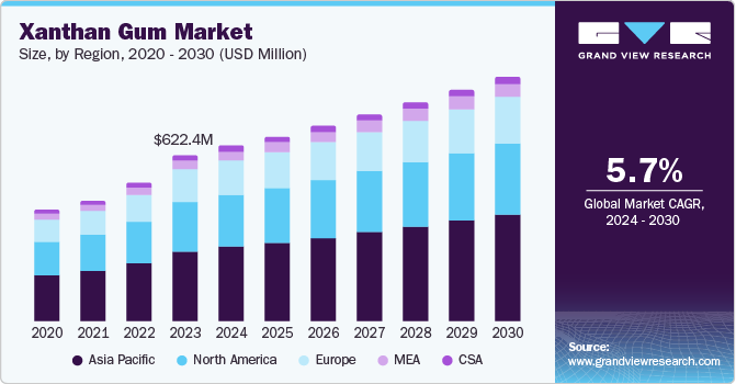 黄原胶市场 (2024 - 2030)