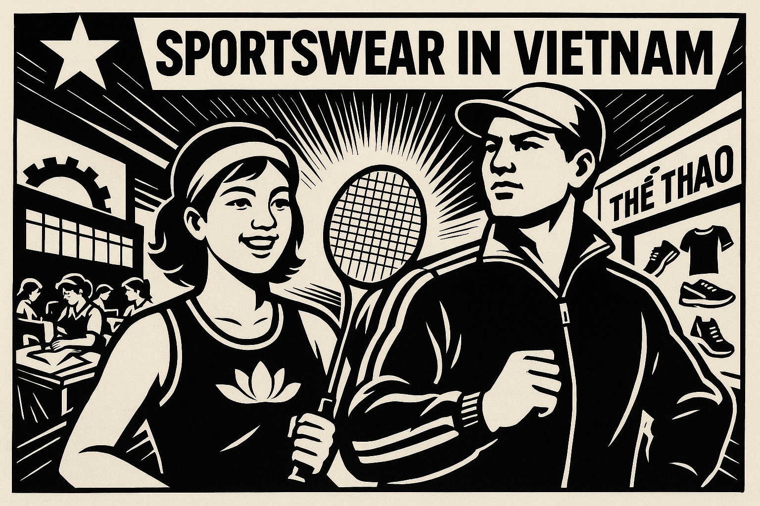 2025 年越南运动服装：市场趋势、机遇、挑战和主要参与者