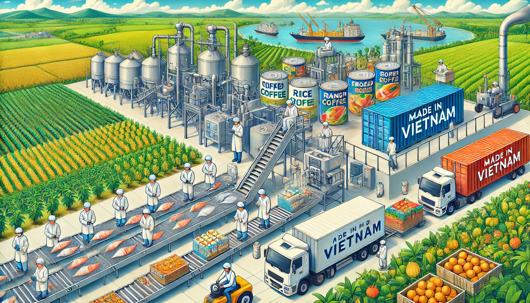 由于大米价格下跌和餐饮成本稳定，越南 9 月份食品通胀有所缓解