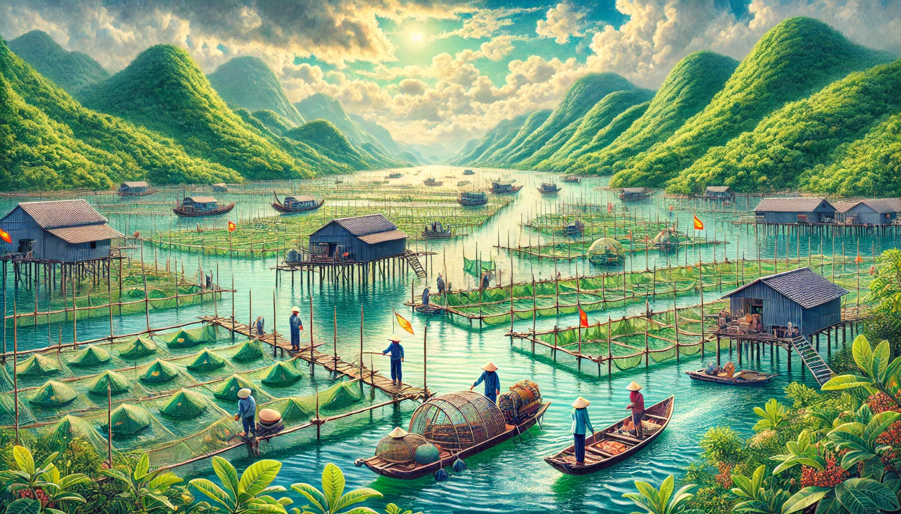 2025年2月越南水产养殖饲料产量增长15.6%