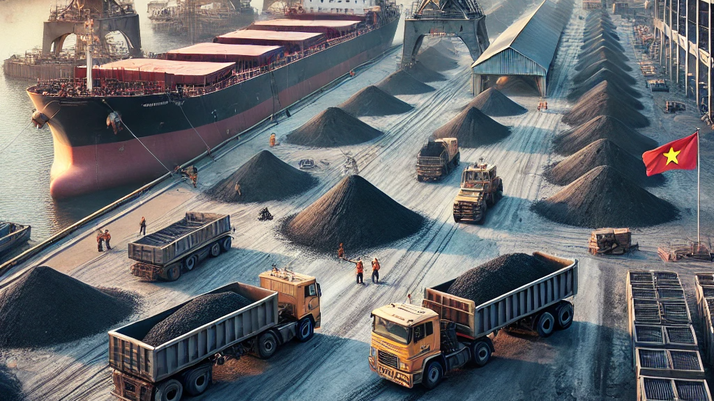 煤炭：4月份越南出口激增310.67%，日本为第一目的地