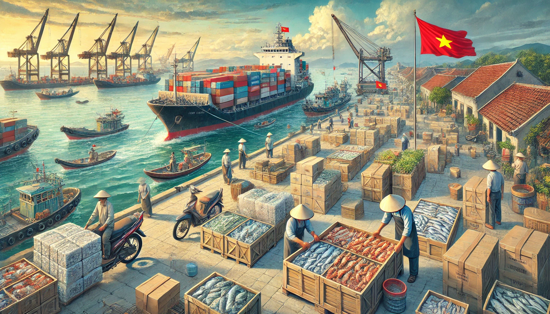 海鲜：5月份越南水产品进口增长5.17%