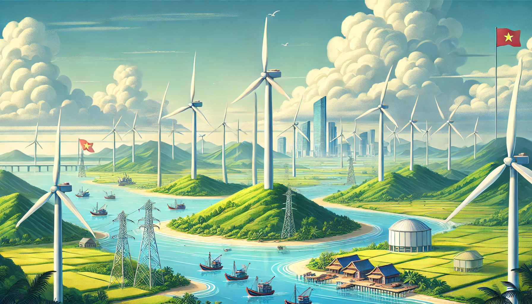 能源：越南Petrovietnam与丹麦CIP签署105亿美元海上风电协议