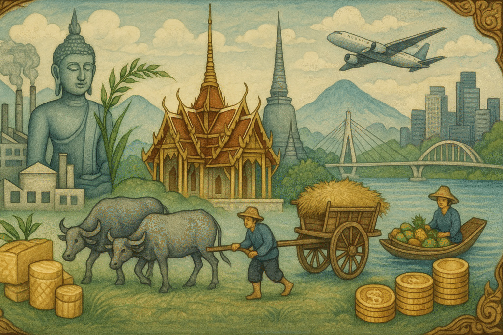 2025 年泰国经济：GDP、外国直接投资和关键产业