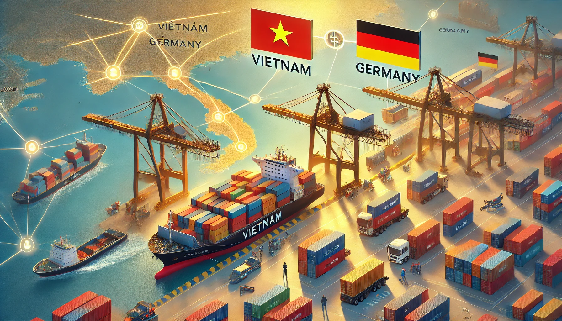 贸易：7月份越南对德国发货量增长11.42%