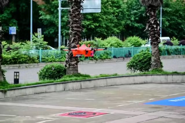 重庆市低空货运物流航线发布,京东物流首飞(图1) 重庆市低空货运物流航线发布,京东物流首飞(图1)