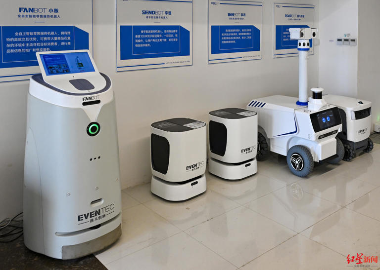 全球首次!“成都造”机器人军团以人工智能末端配送护航成都世运会 全球首次!“成都造”机器人军团以人工智能末端配送护航成都世运会(图1)