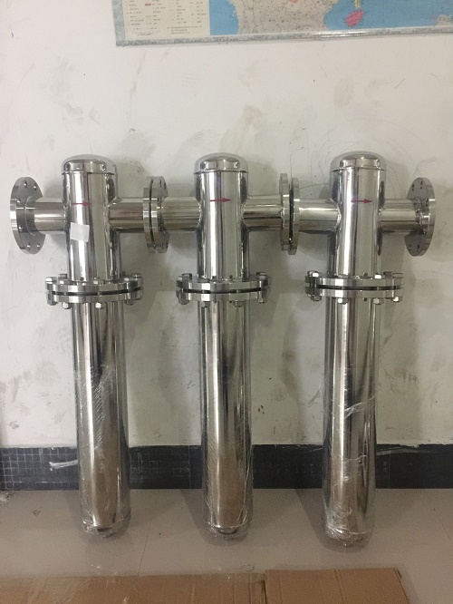 避难硐室压风系统过滤器  救生舱精密过滤器 矿用不锈钢过滤器(图1)