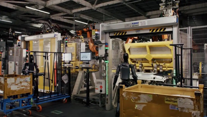 Figure机器人进厂打工又有续集：物流中心分拣工(图1)