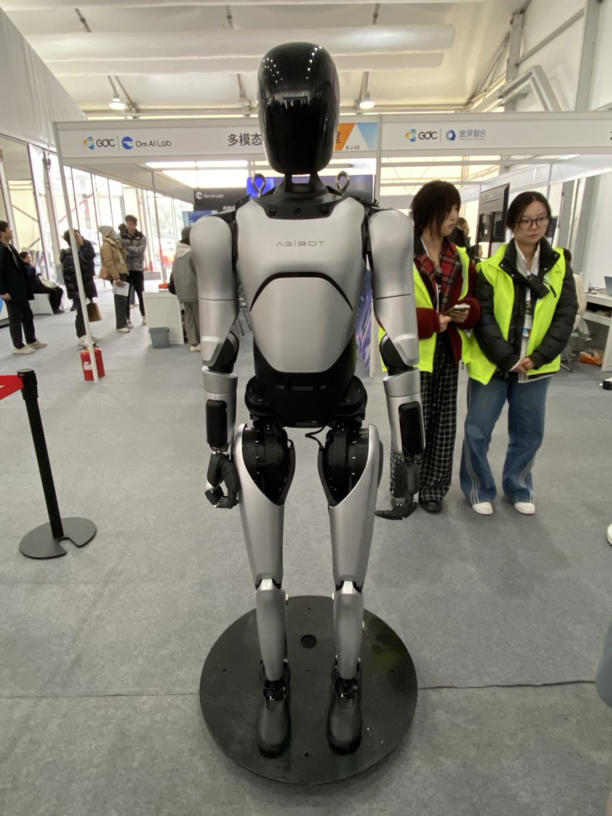 踢球遛狗搬重物……这届GDC大会，人形机器人有多吸睛？(图8)
