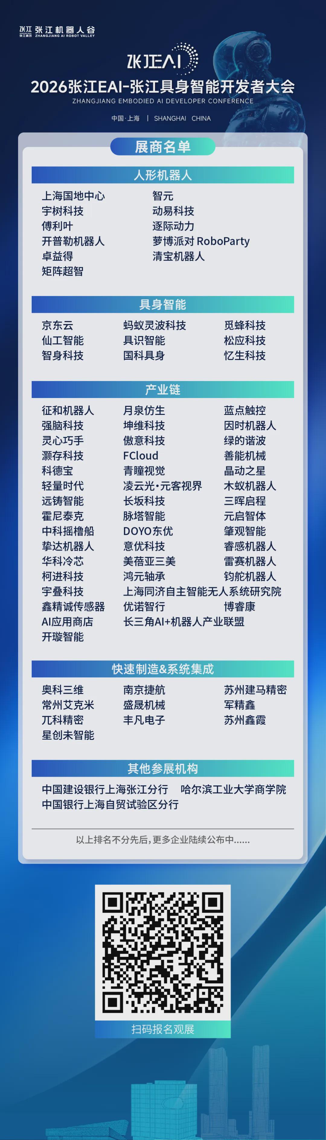 诚邀参会｜从世界模型、数据基座到协同制造，2026张江EAI-张江具身智能开发者大会，现场拆解具身智能规模化路径(图3)